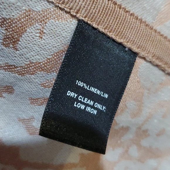 Lafayette 148 linen pink cream blazer euc - Picture 7 of 7